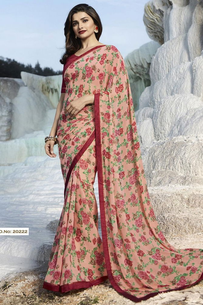 Suhani A32 Casual Wear Georgette Printed Latest Saree Collection